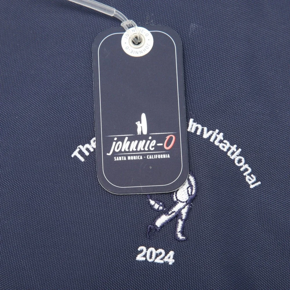 Johnnie-O The Fiddler's Invitational 2024 Navy Shoe Bag Travel Storage NWT
